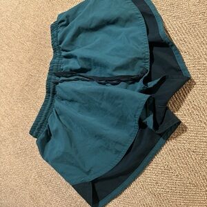 Old Navy Teal Layered Athletic Shorts
